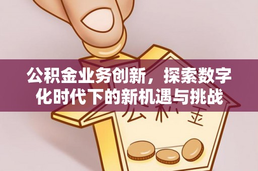 正宁公积金业务创新，探索数字化时代下的新机遇与挑战