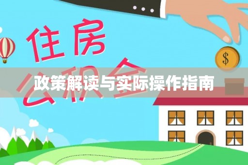 正宁政策解读与实际操作指南