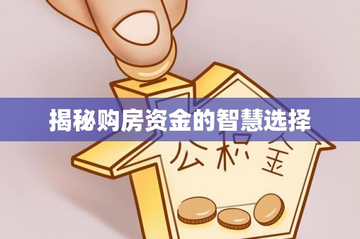 正宁揭秘购房资金的智慧选择