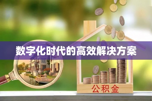 正宁数字化时代的高效解决方案