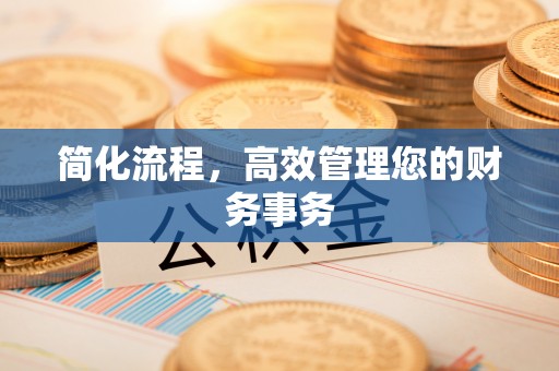正宁简化流程，高效管理您的财务事务